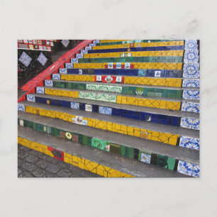 Postal step selarón rio