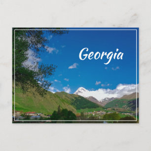 Postal Stepantsminda Kazbegi Georgia Gergeti Caucuses