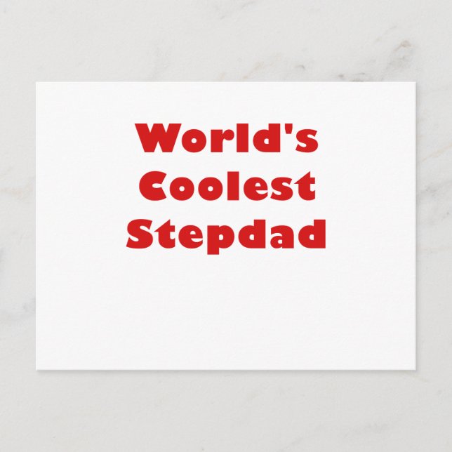 Postal Stepdad más fría del mundo (Anverso)