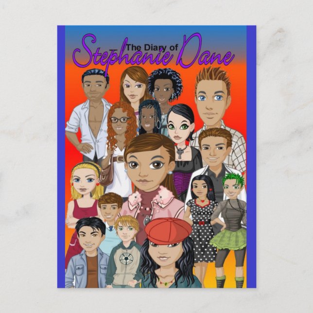 Postal Stephanie Dane Postcard (Anverso)