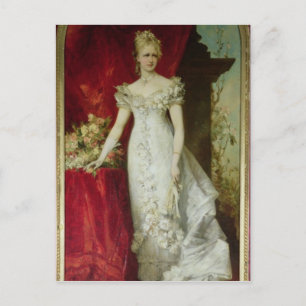 Postal Stephanie, princesa heredera de Bélgica