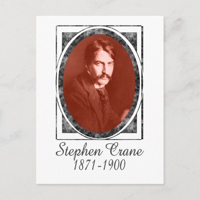 Postal Stephen Crane (Anverso)