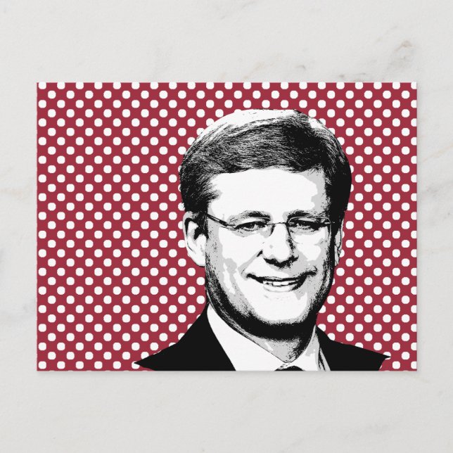 Postal Stephen Harper (Anverso)