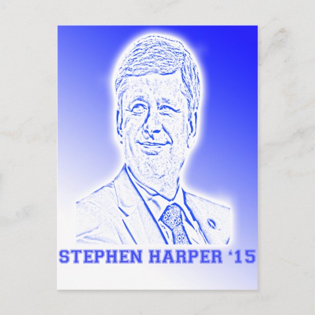 Postal Stephen Harper '15 (Anverso)