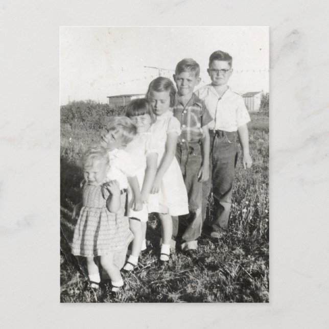 Postal Stepladder para niños (Anverso)