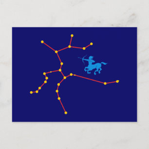 Postal Sternbild Schütze constellation Sagittarius