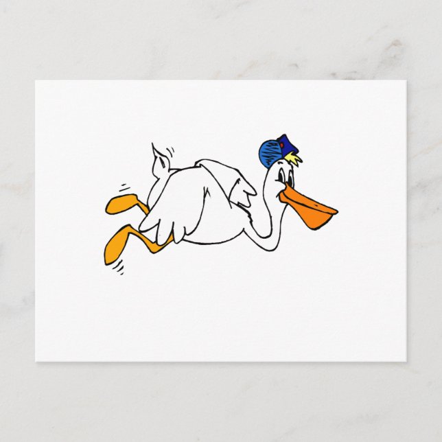 Postal Steve Stork (Anverso)