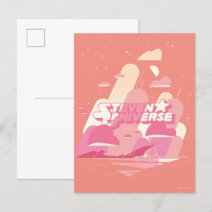 Postal Steven Universe   Ciudad de la playa