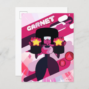 Postal Steven Universe   Gráfica de caracteres de red