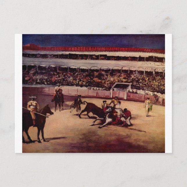 Postal Stierkampf (Anverso)