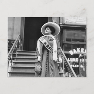 Postal Stilin' Suffragette, 1908