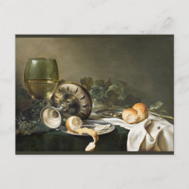 Postal Still Life by Willem Claeszoon Heda