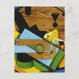 Postal Still Life with a Guitar de Juan Gris