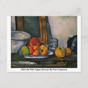 Postal Still Life With Open Drake De Paul Cezanne