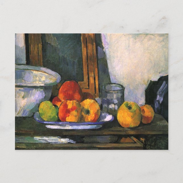 Postal Still Life with Open Drawer de Cezanne (Anverso)