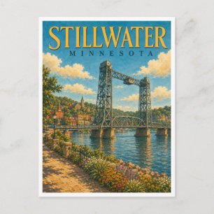Postal Stillwater Minnesota Lift Bridge GeoSaga