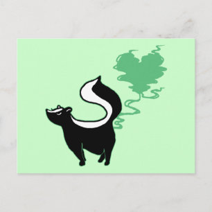 Postal Stinky Love Skunk