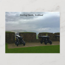 Postal Stirling Castle View of Wallace Monument Scotland