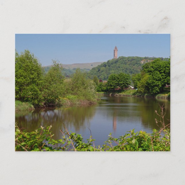 Postal Stirling Scotland Scenland River View (Anverso)