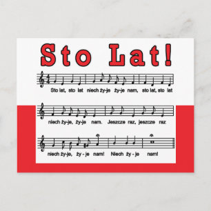 Postal ¡Sto Lat! Canción