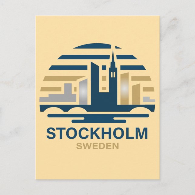 Postal Stockholm Sweden Europe (Anverso)