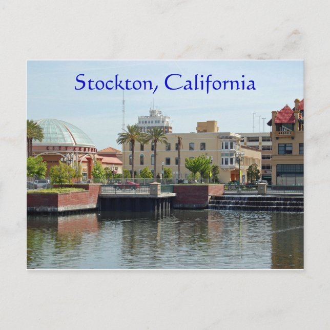 Postal Stockton, California (Anverso)