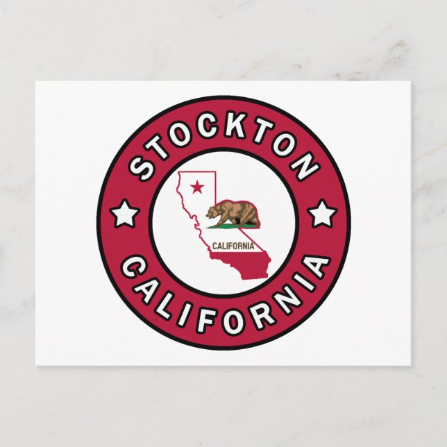 Postal Stockton California (Anverso)