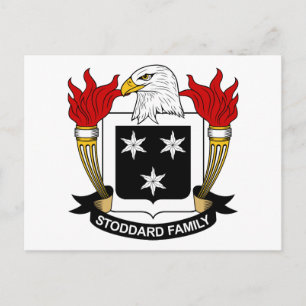 Postal Stoddard Family Crest