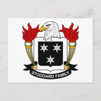 Postal Stoddard Family Crest