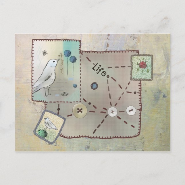 Postal Stoffflicken (Anverso)