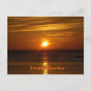 Postal Stone Harbour Sunset