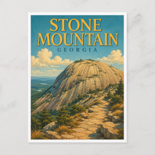 Postal Stone Mountain Georgia Granite Summit GeoSaga