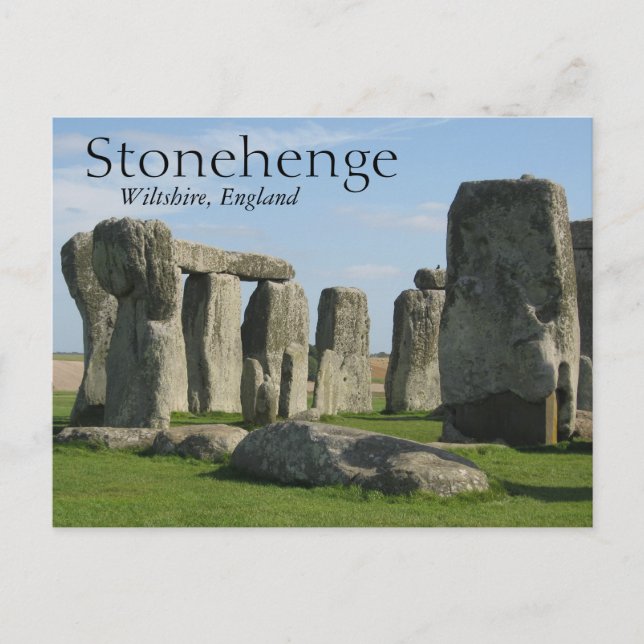 Postal Stonehenge (Anverso)