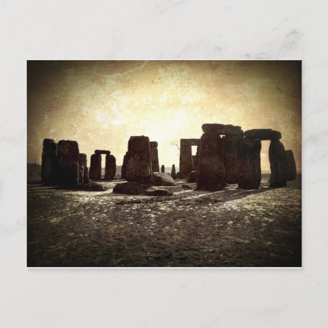 Postal Stonehenge (Anverso)
