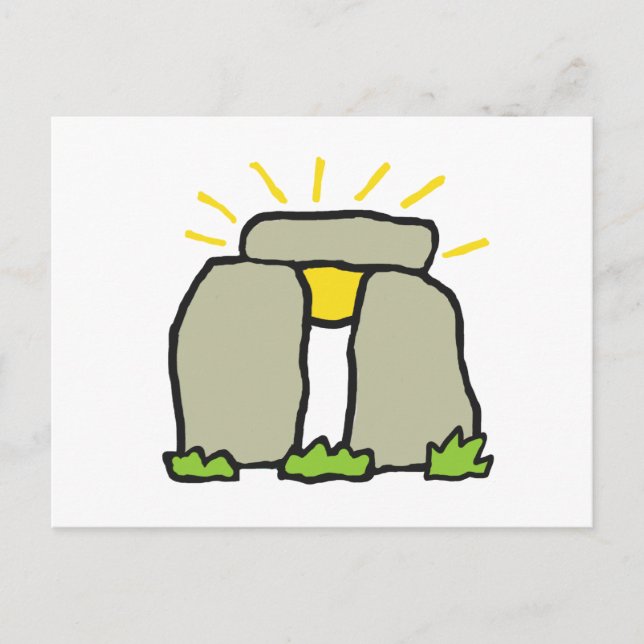 Postal Stonehenge (Anverso)