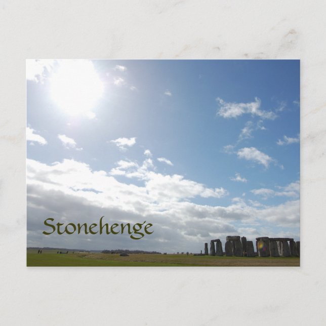 Postal Stonehenge (Anverso)