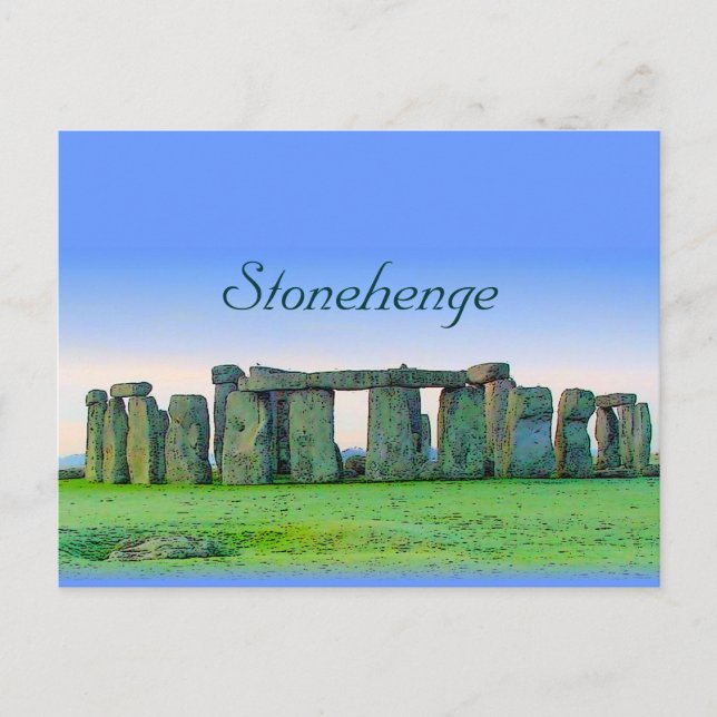 Postal Stonehenge (Anverso)