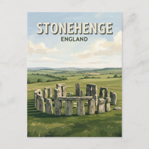 Postal Stonehenge Amesbury Inglaterra