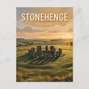 Postal Stonehenge Amesbury Inglaterra