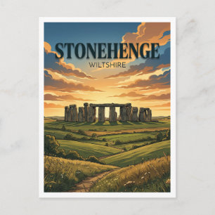 Postal Stonehenge Amesbury Inglaterra