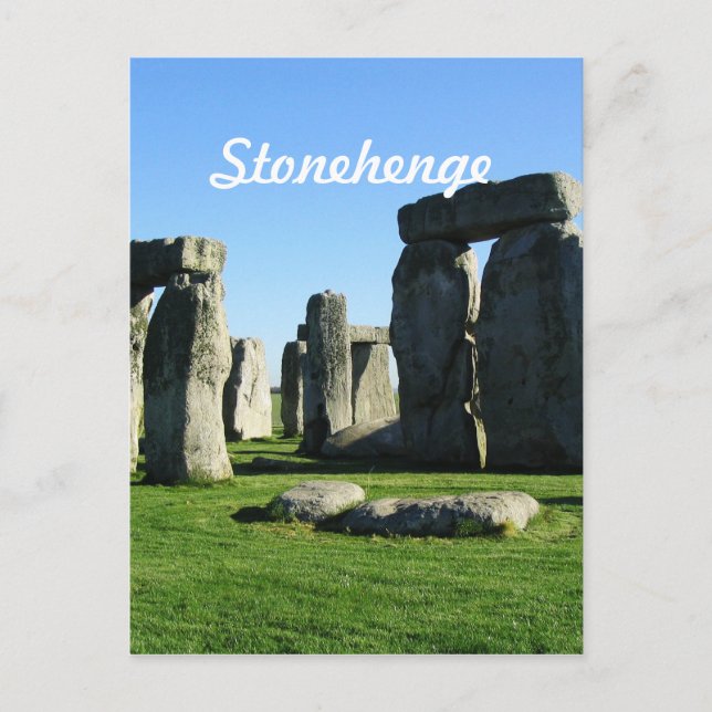 Postal Stonehenge England (Anverso)