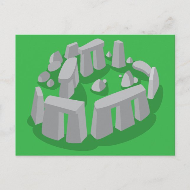 Postal Stonehenge of England (Anverso)