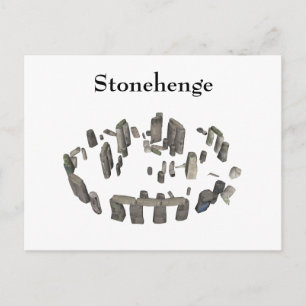 Postal Stonehenge: Postcard