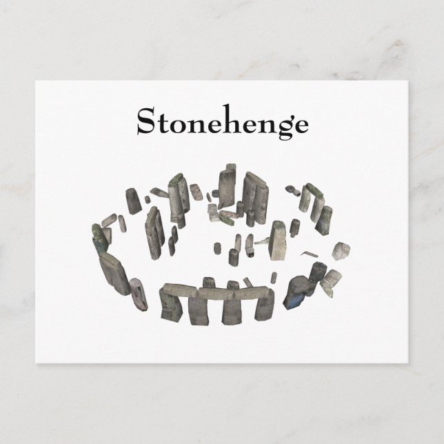 Postal Stonehenge: Postcard (Anverso)