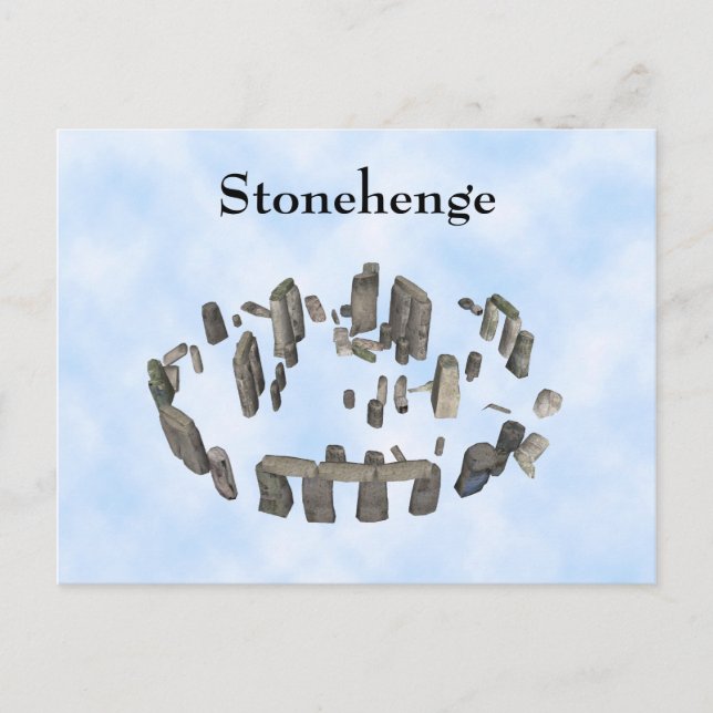 Postal Stonehenge: Postcard (Anverso)