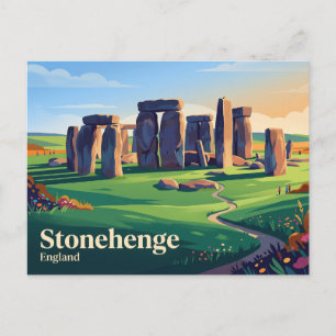 Postal Stonehenge Reino Unido