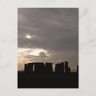 Postal Stonehenge Silhouette