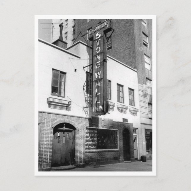 Postal Stonewall Inn Postcard (Anverso)