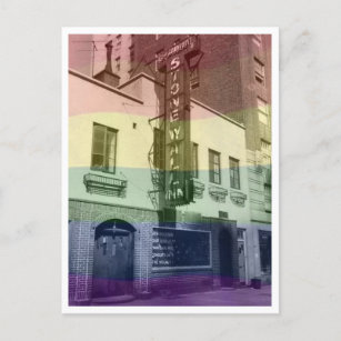 Postal Stonewall Inn Postcard (Arcoiris)
