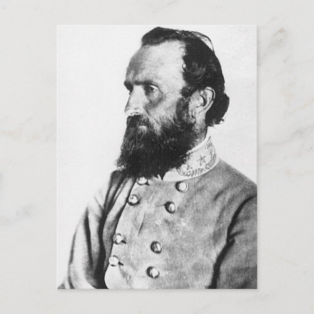 Postal Stonewall Jackson (Anverso)
